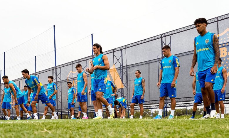 Boca Juniors practica 132024