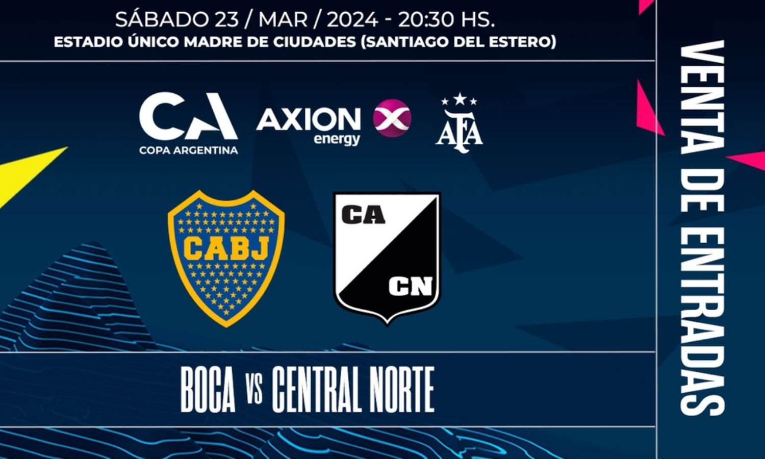 Entradas para Boca-Central Norte precios y donde comprarlas