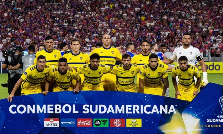 Formación inicial Fortaleza Boca Sudamericana