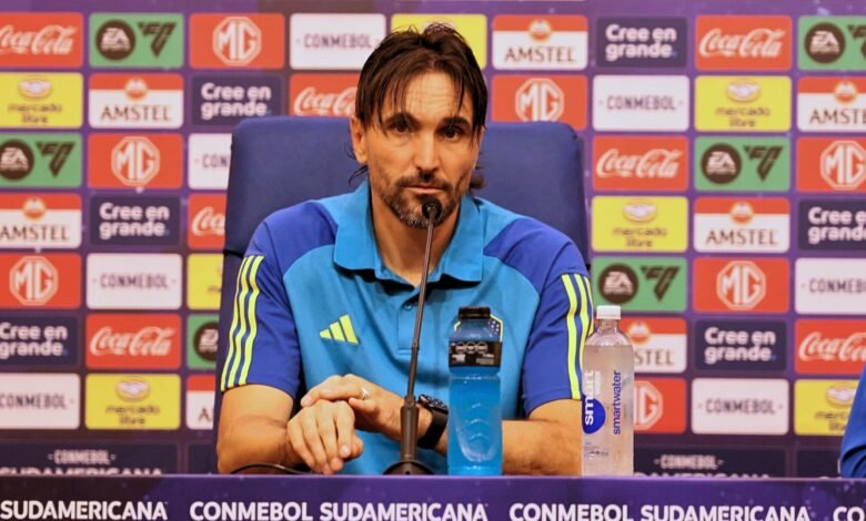 Conferencia de prensa Diego Martínez post Boca Trinidense Sudamericana 2024