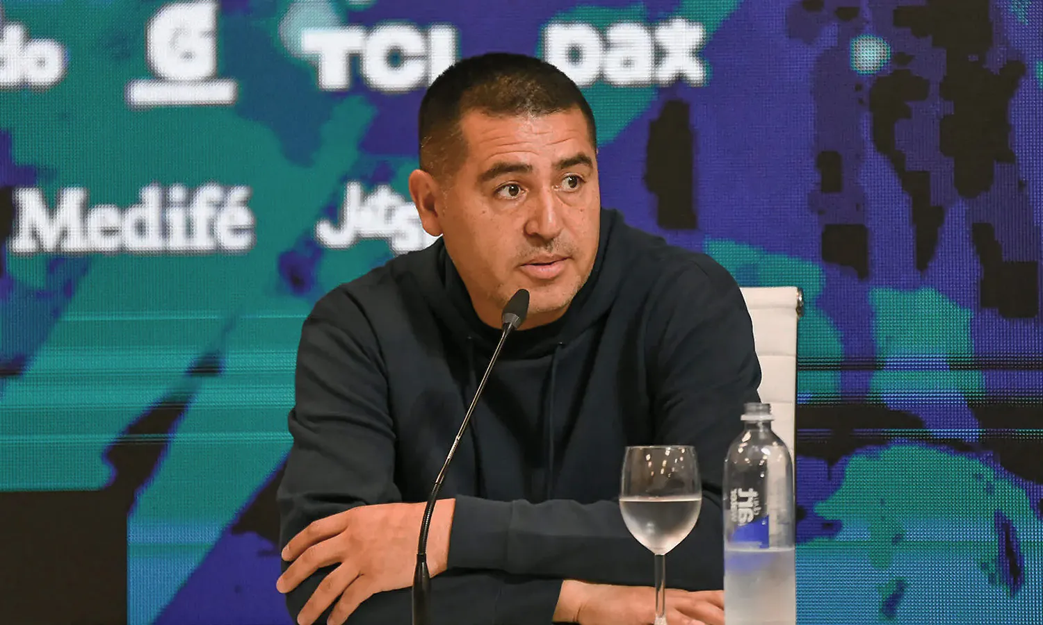 Riquelme conferencia previa Superclásico