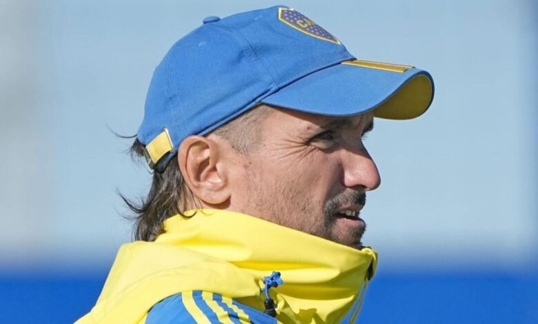 Diego Martínez entrenamiento Boca 1752024