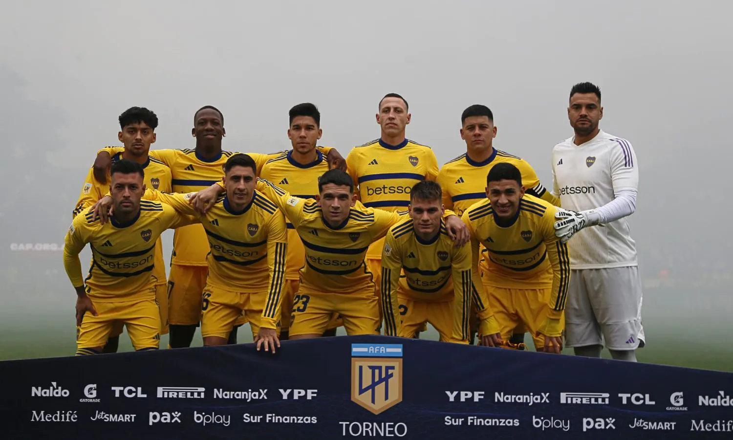 Formación inicial Boca vs Platense 262024
