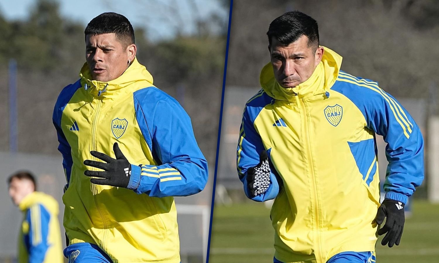 Marcos Rojo y Gary Medel Boca 1172024