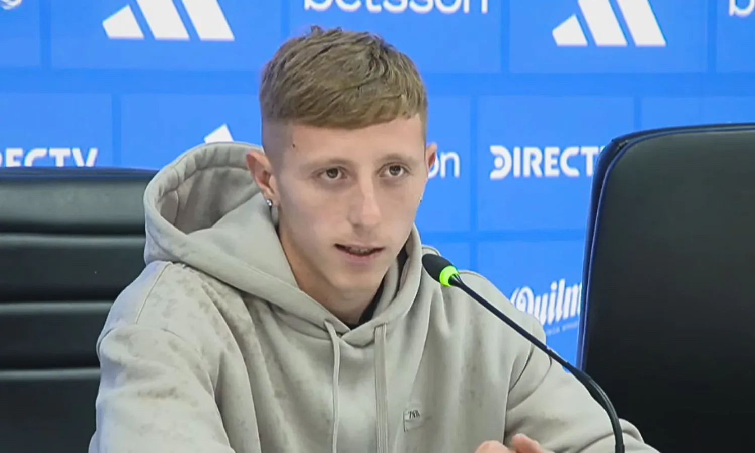 Juan Barinaga presentacion Boca