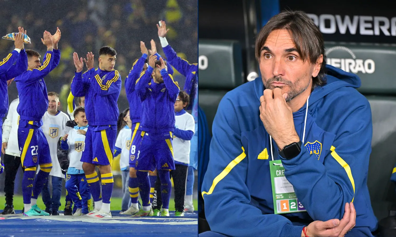 Formación Boca Talleres y capitán