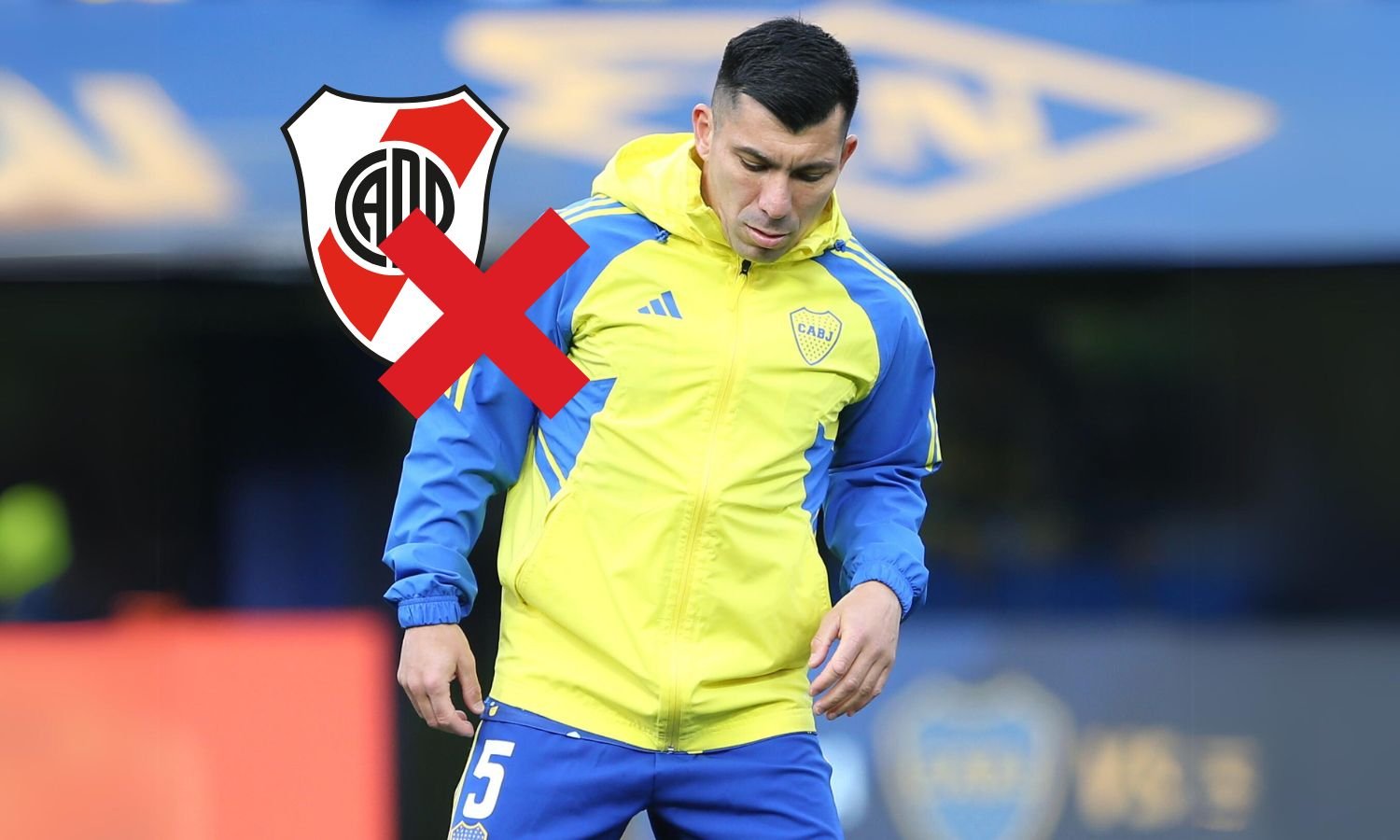 Gary Medel descartado Superclásico