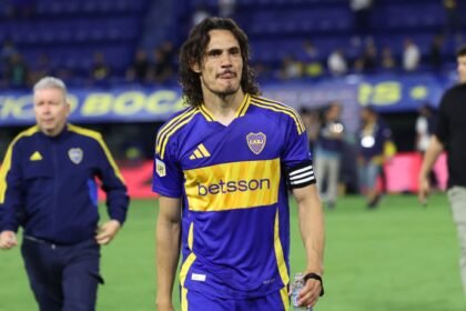 Cavani lamento Boca vs Riestra 27102024