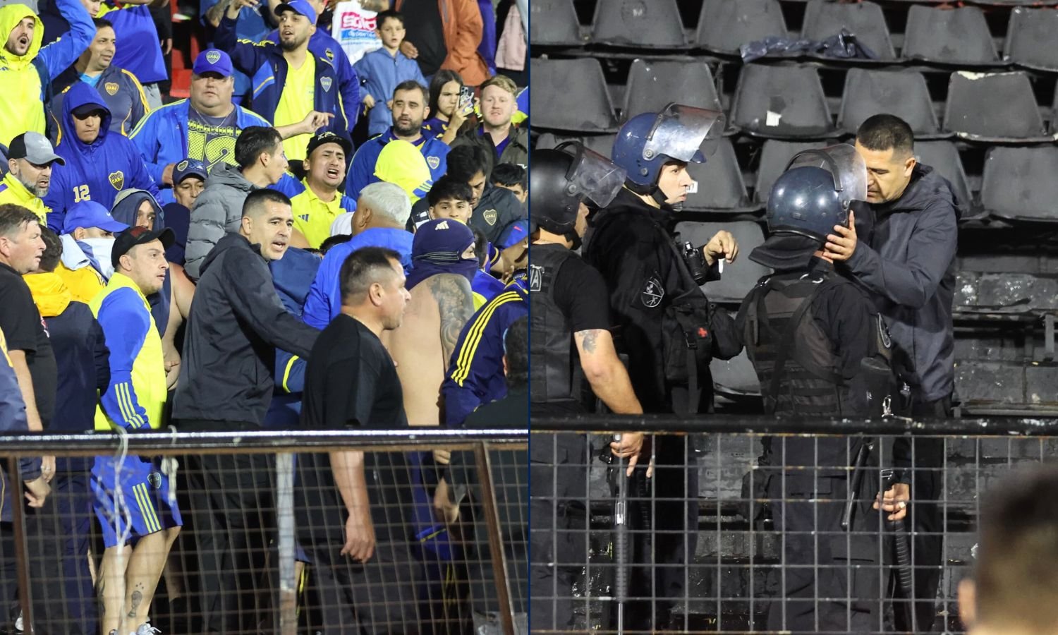 Riquelme incidentes Rosario