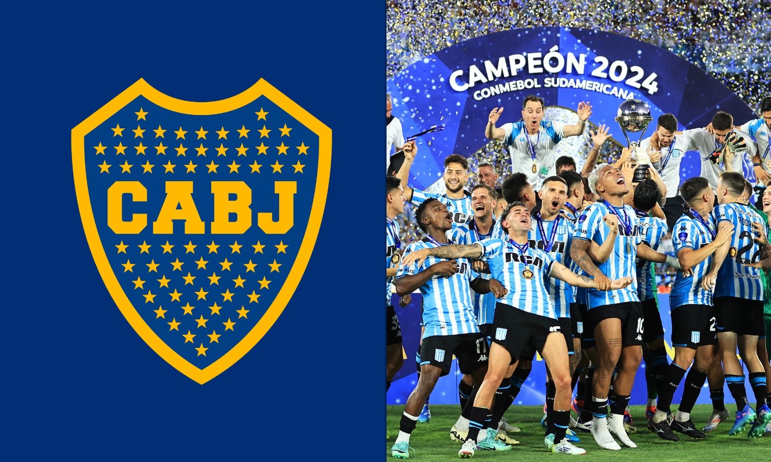 Boca Racing campeón Sudamericana 2024