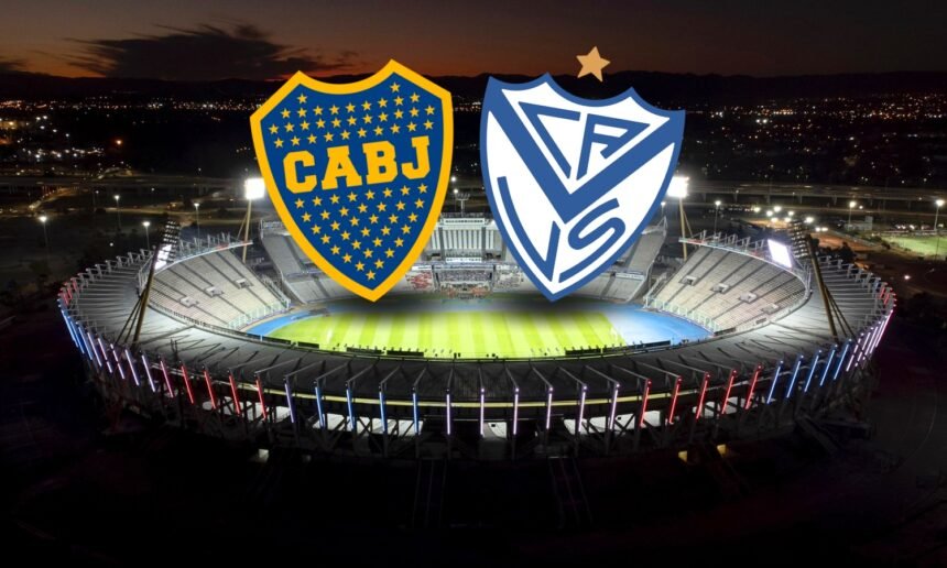 Boca vs Vélez Estadio Mario Alberto Kempes