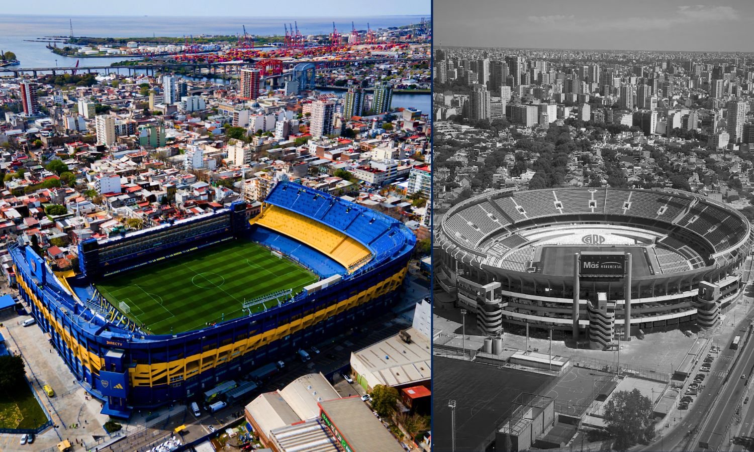 Bombonera vs Monumental 8112024