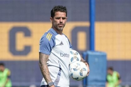 Fernando Gago entrenamiento Boca