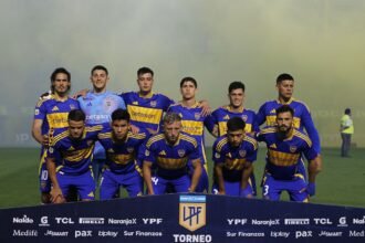 Iniciales Boca vs Godoy Cruz LPF2024