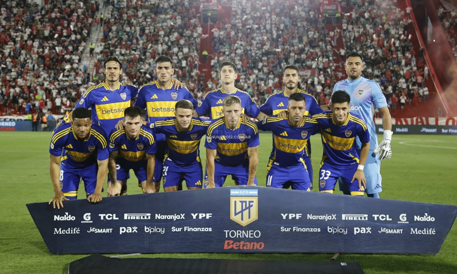 Iniciales Boca vs Huracán LPF 2024