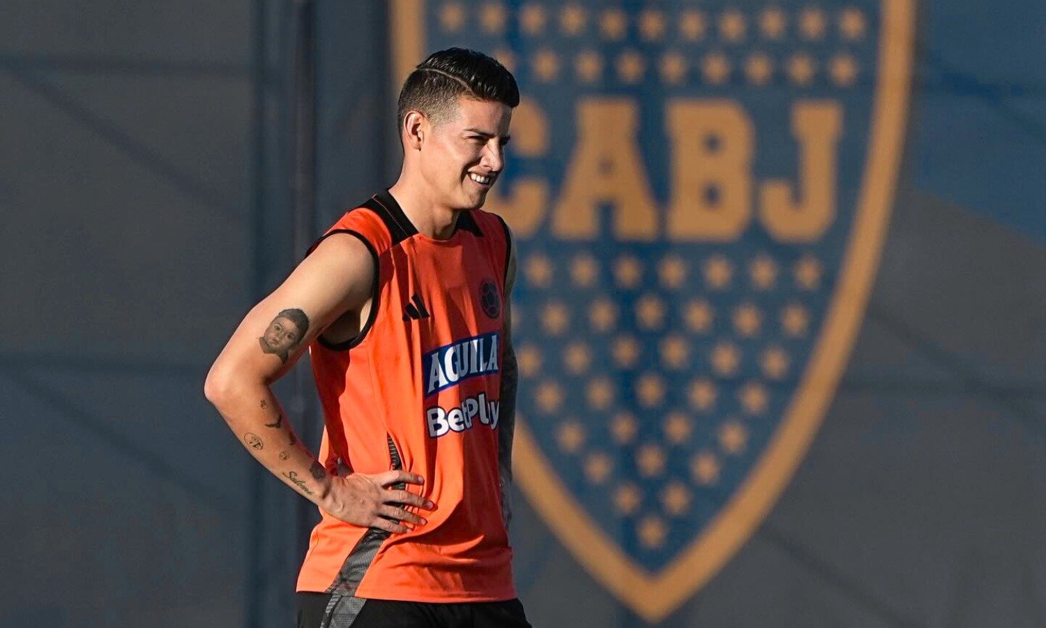 James Rodríguez Boca Predio 111124