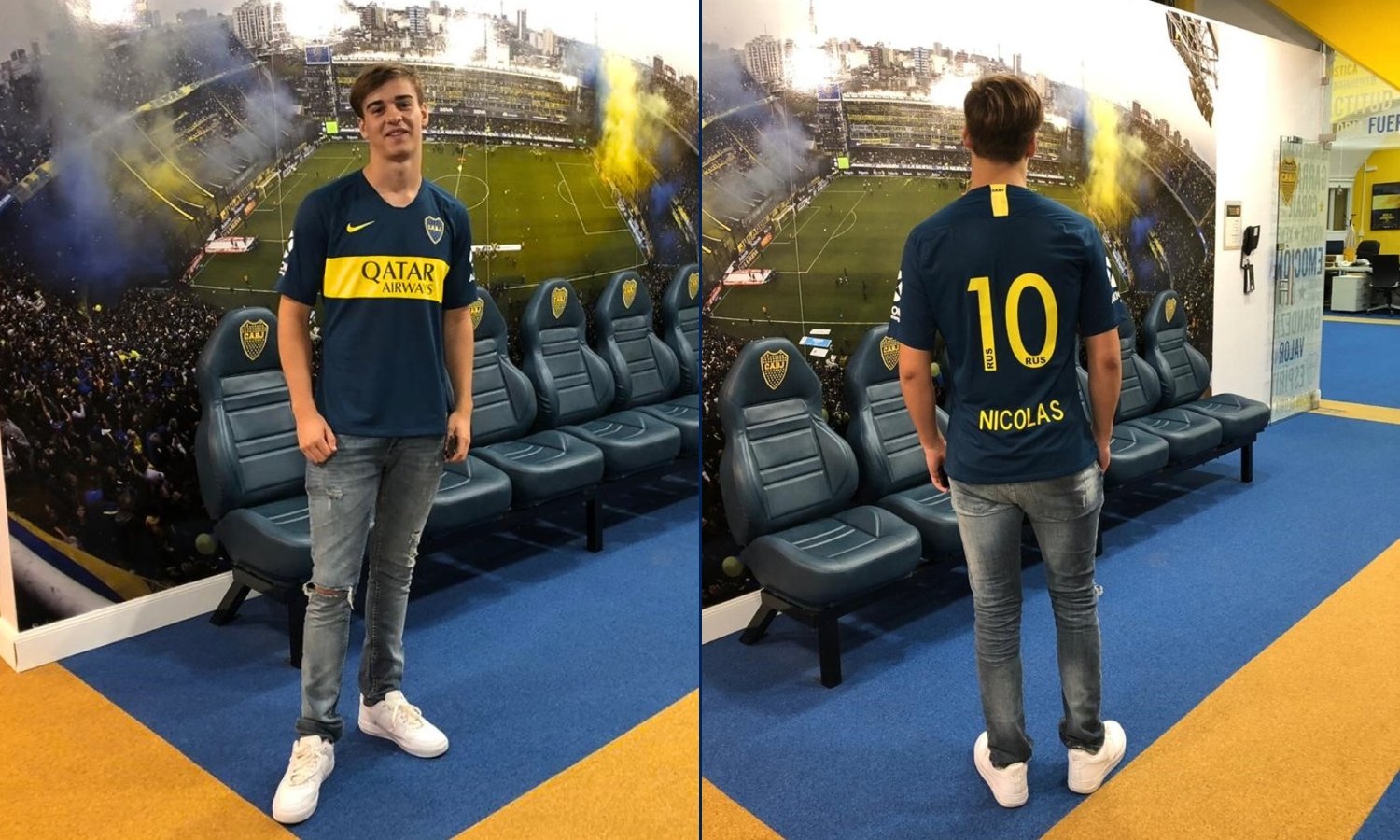 Nicolás Varrone en Boca