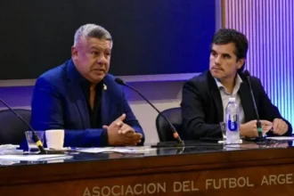 Claudio Tapia, presidente de AFA