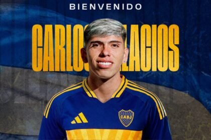 Bienvenida Carlos Palacios Boca