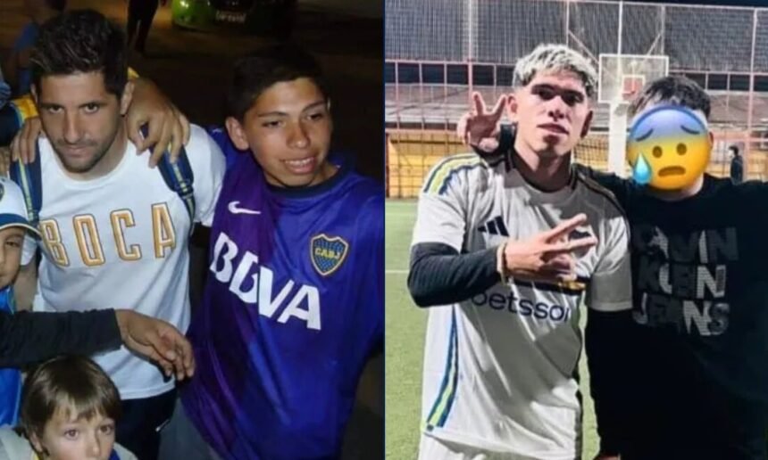 Carlos Palacios fotos camiseta de Boca