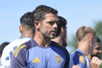 Fernando Gago, entrenador de Boca Juniors