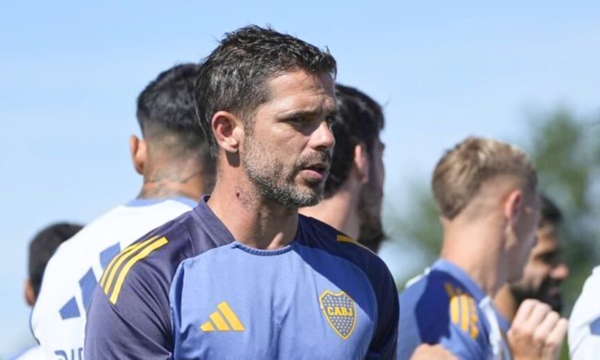 Fernando Gago, entrenador de Boca Juniors