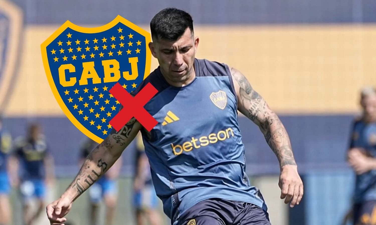 Gary Medel dejó Boca