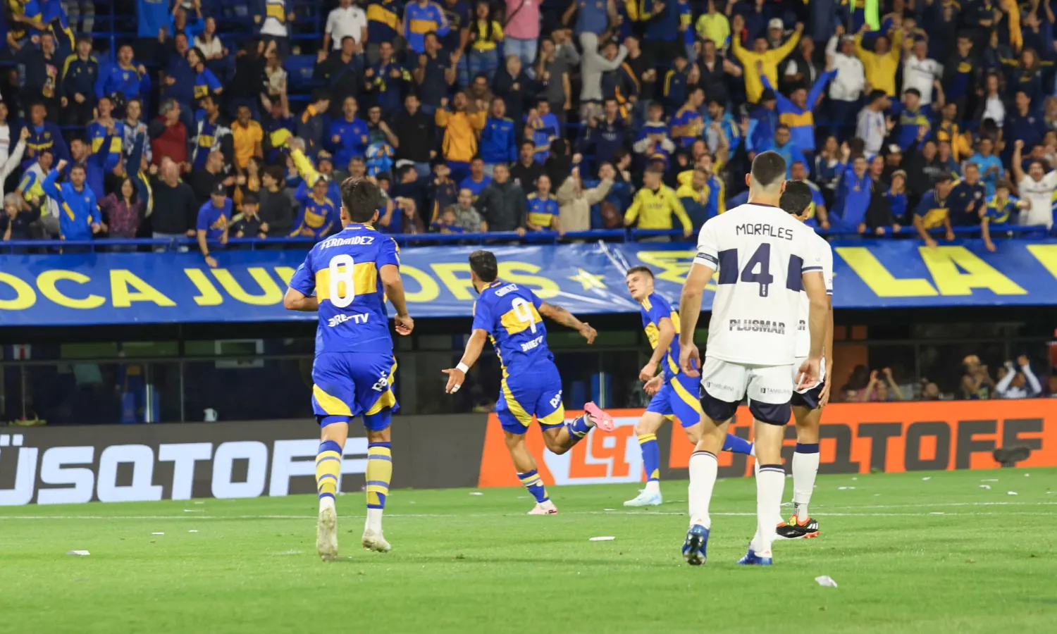 Gol Milton Giménez Boca vs Gimnasia Liga Profesional 2024