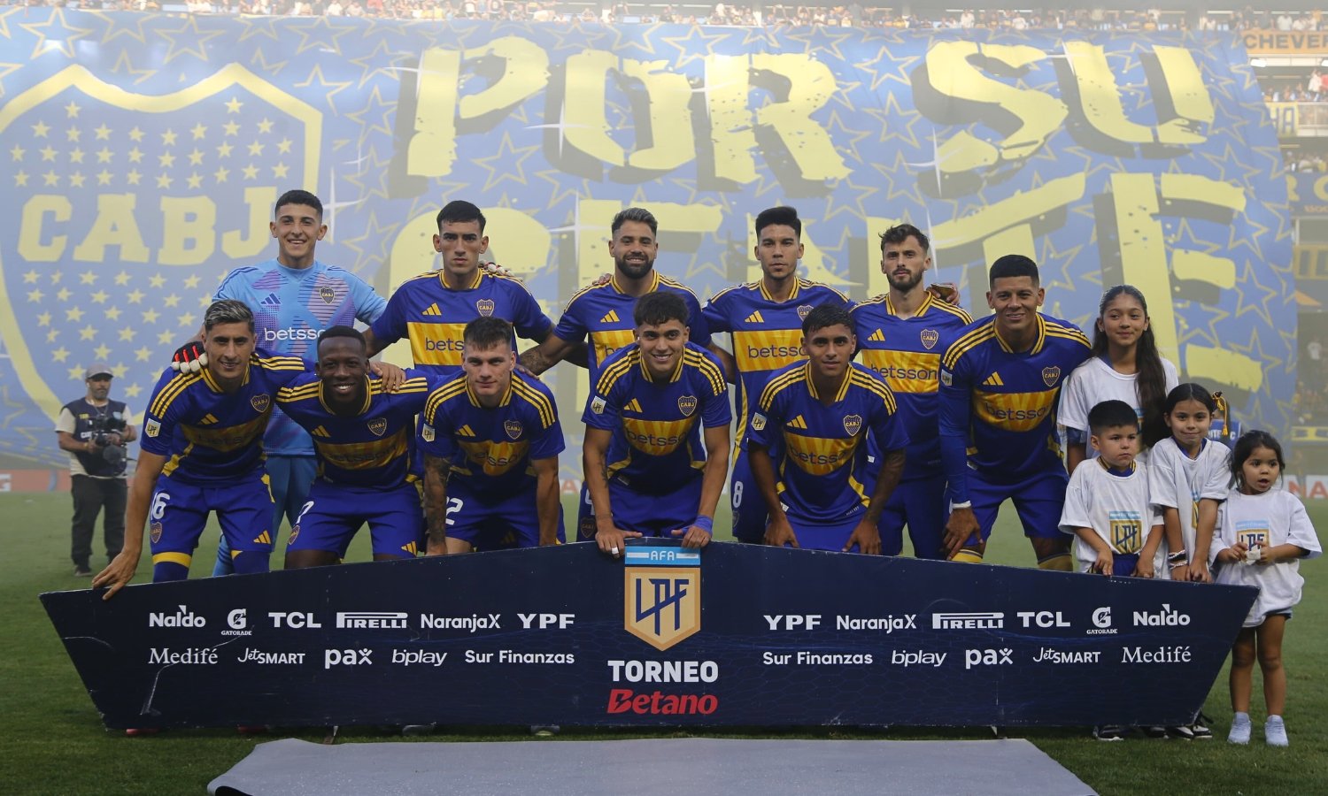 Iniciales Boca vs Independiente LPF2024