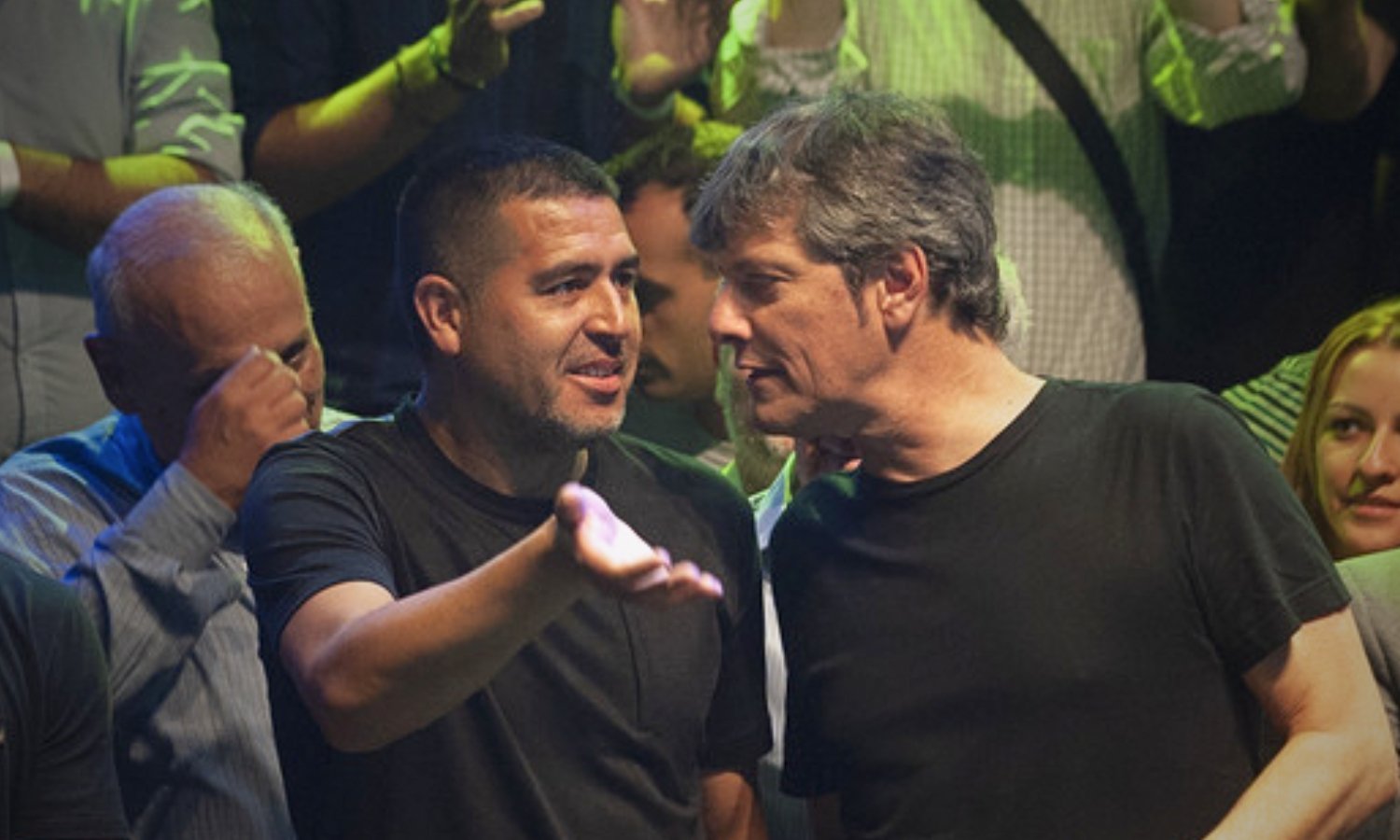 Riquelme y Pergolini Boca