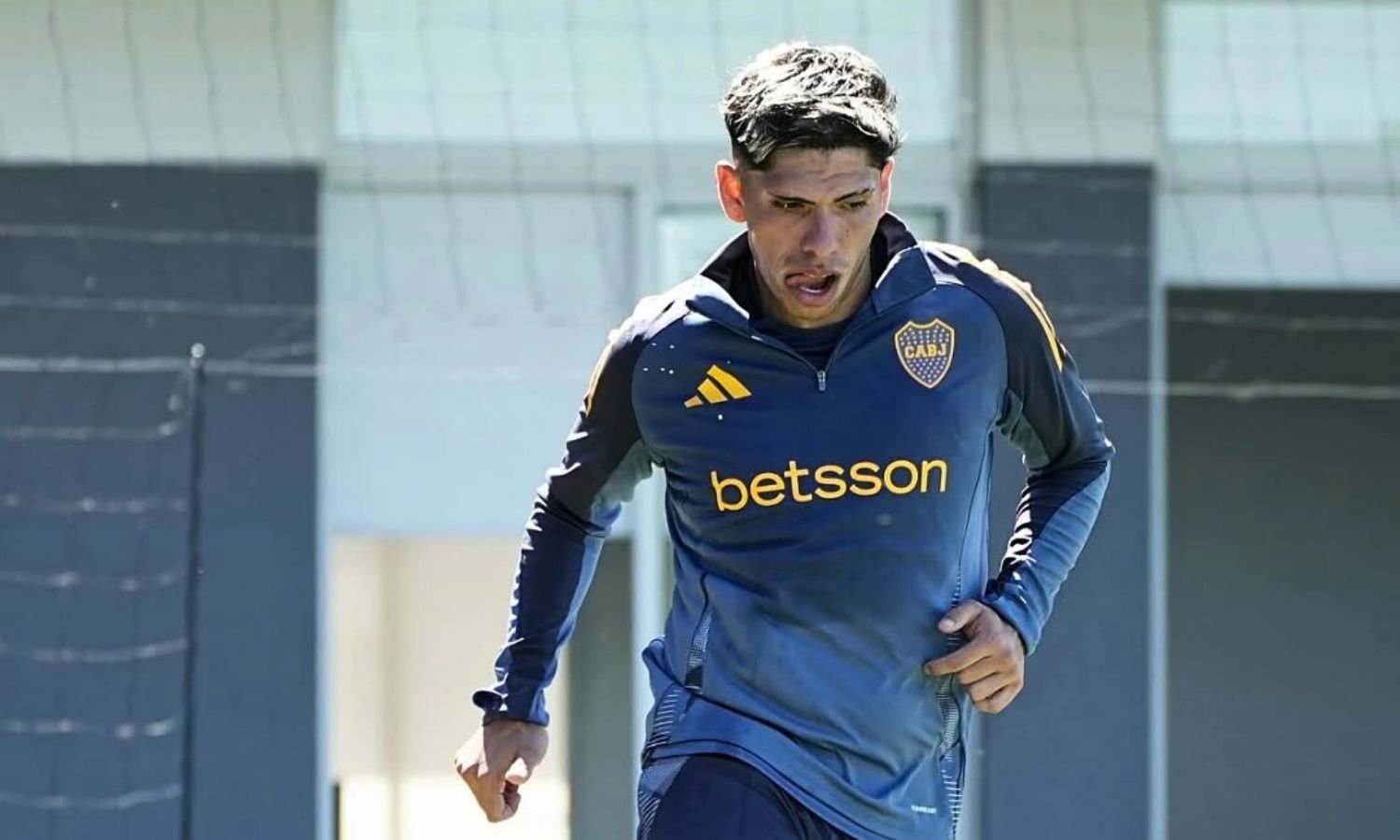 Carlos Palacios entrenamiento Boca 2125