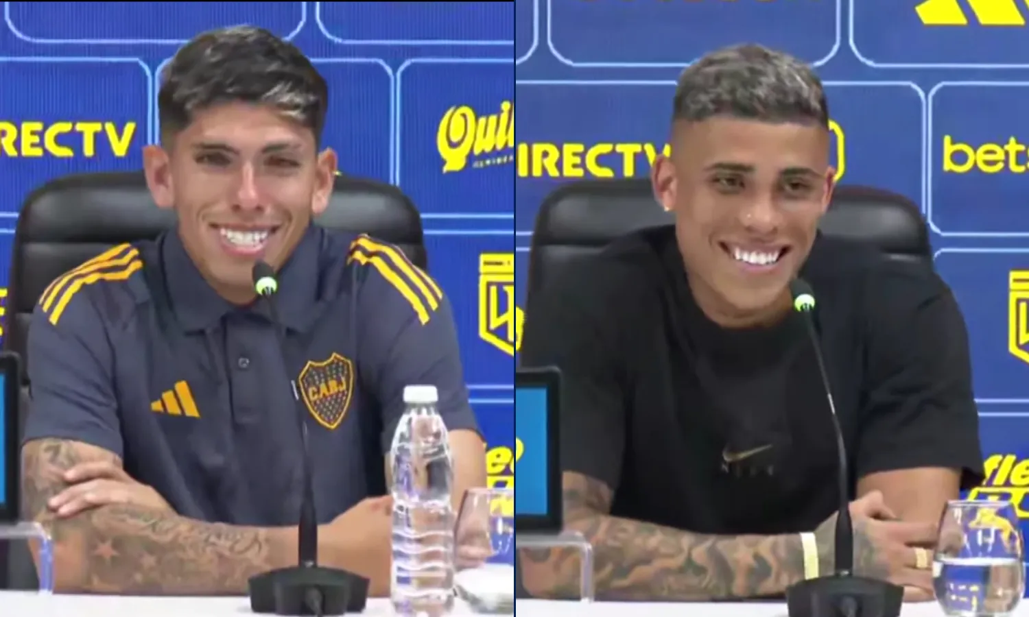 Carlos Palacios y Ayrton Costa