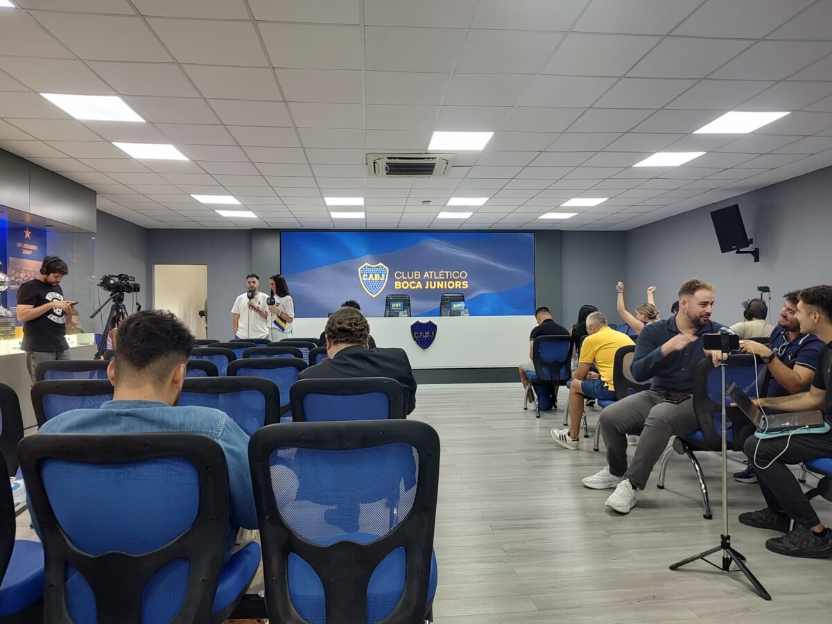 Sala de prensa Boca