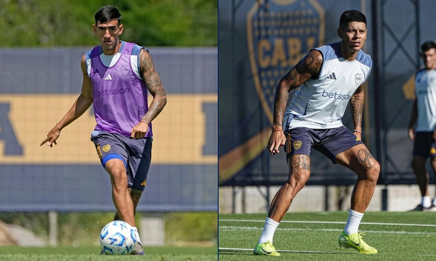 Di Lollo y Rojo Boca pretemporada