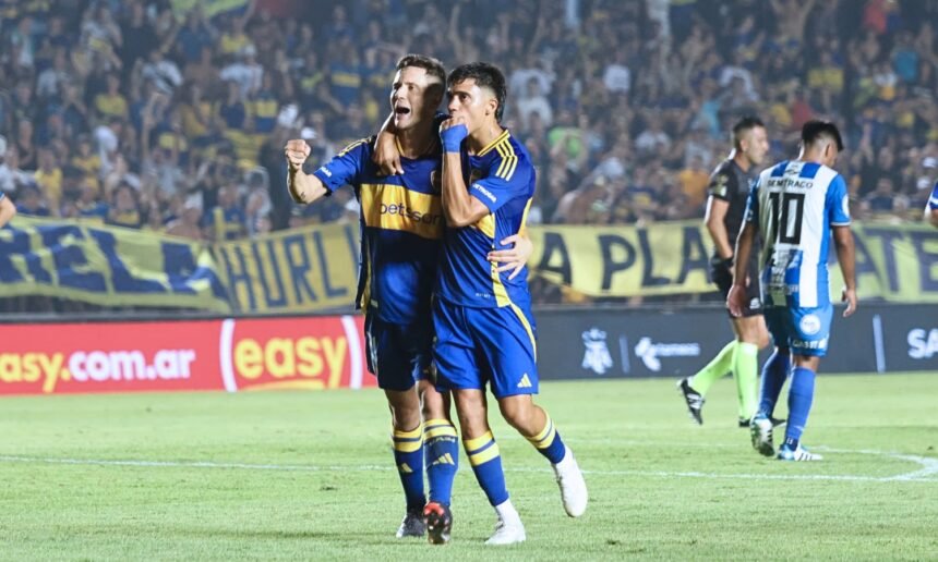 Festejo Boca vs Argentino de Monte Maíz CA 2025