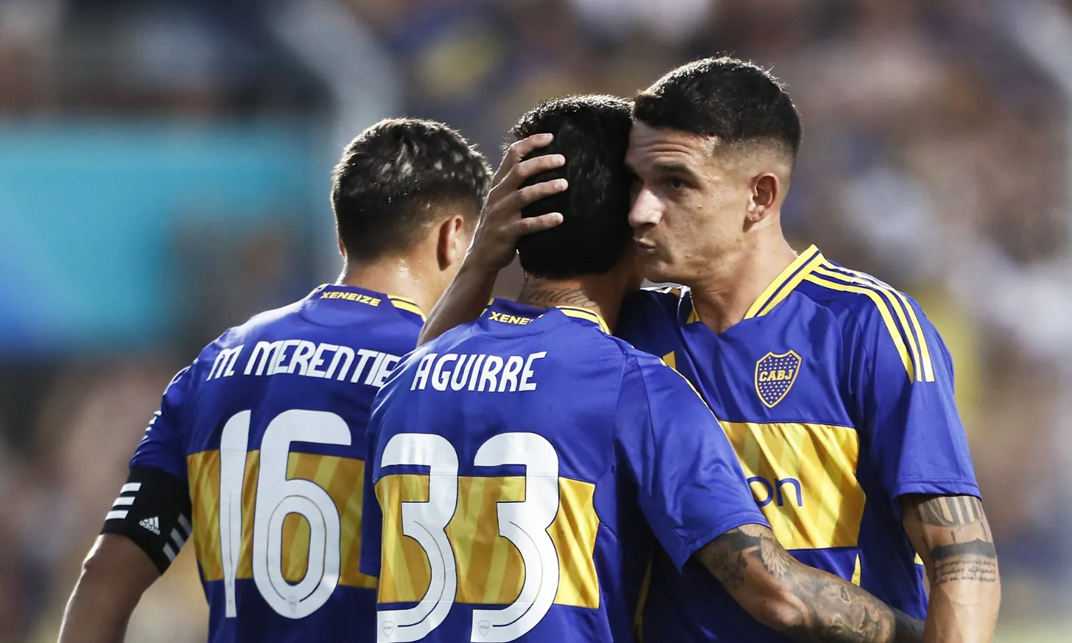 Gol Boca 1-0 Juventude