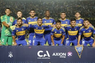 Iniciales Boca vs Argentino de Monte Maíz CA 2025