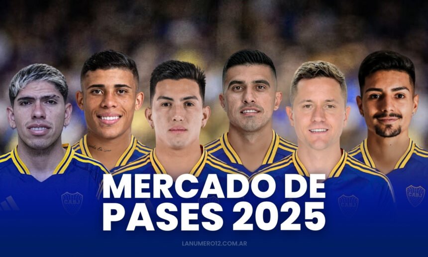 Refuerzos Boca mercado de pases 2025 18125