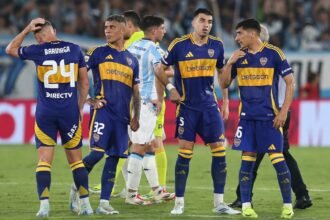 Derrota Boca vs Racing Torneo Apertura 2025