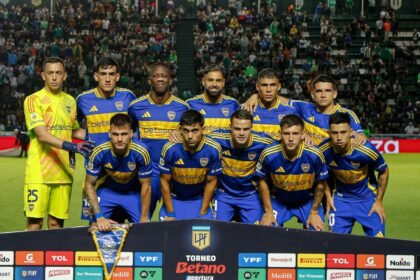 Formación inicial Boca vs Banfield Torneo Apertura 2025