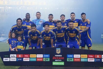 Iniciales Boca Huracán Torneo Apertura 2025