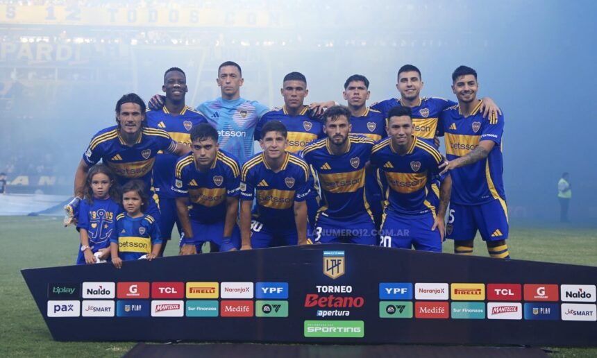 Iniciales Boca Huracán Torneo Apertura 2025