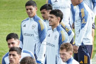 Entrenamiento Boca