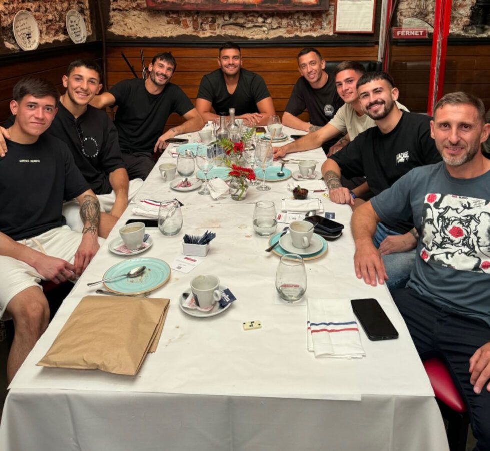 Reunión de los arqueros de Boca