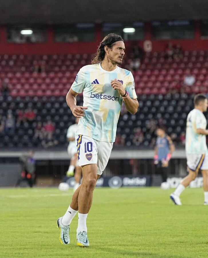 Cavani entrada en calor
