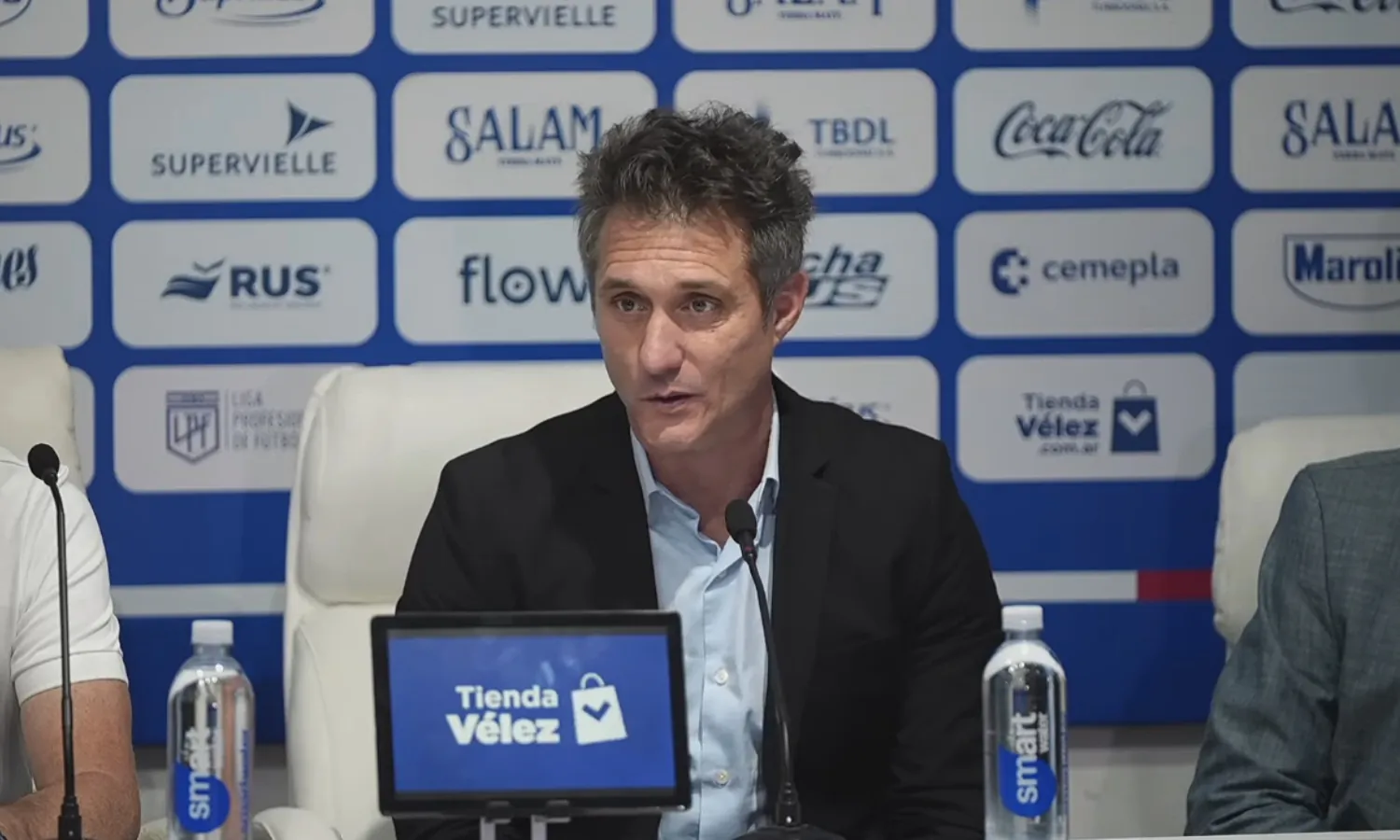 Schelotto presentación DT Vélez