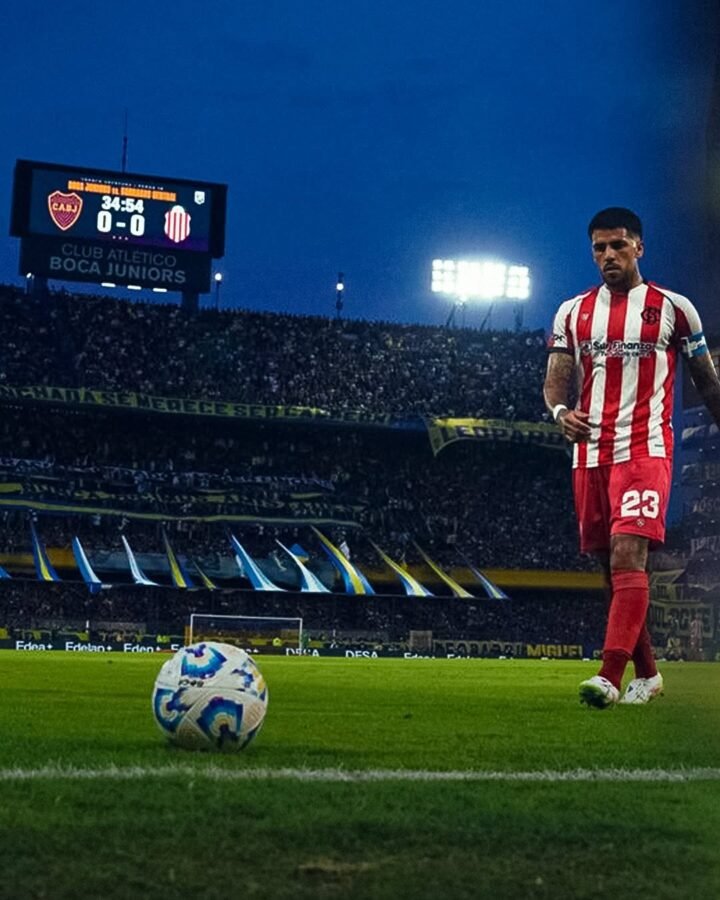 Iván Tapia en La Bombonera