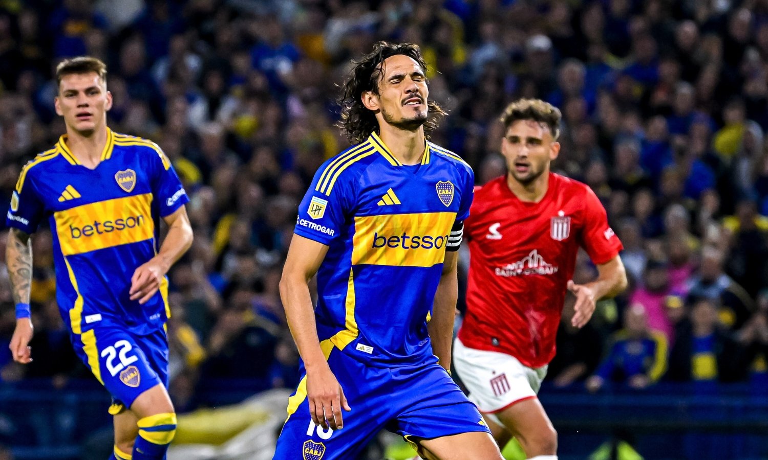 Cavani penal errado Boca vs Estudiantes Apertura 2025