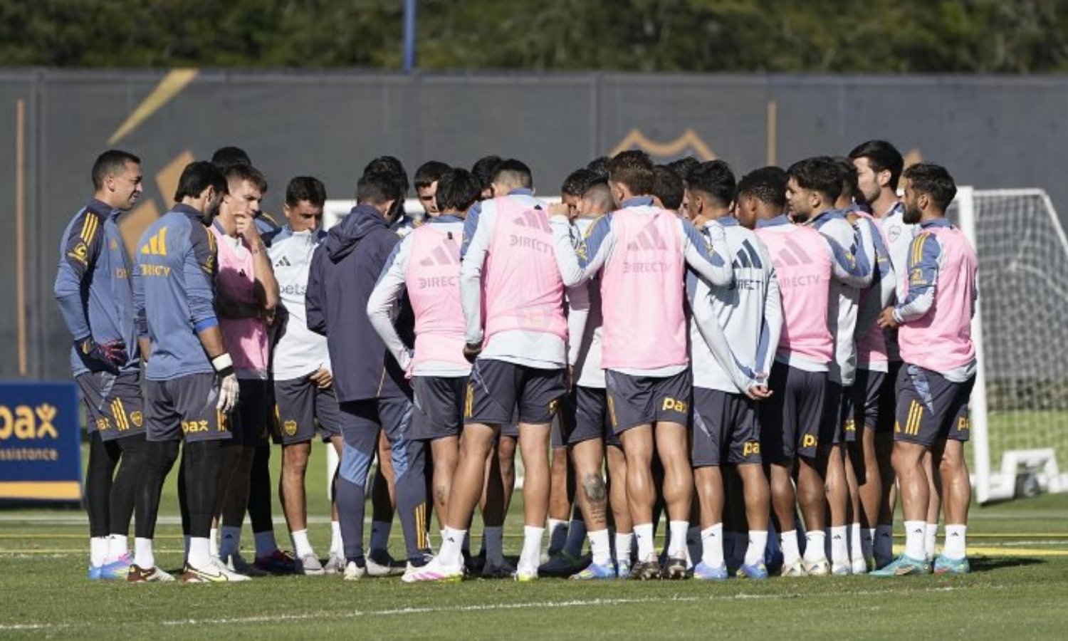 Entrenamiento Boca