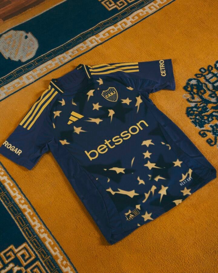 Boca lanzó su nueva camiseta por los 120 años: cuándo la estrena Tercera camiseta Boca 24/25